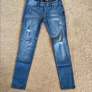 Hollister Super Skinny Ripped Jeans